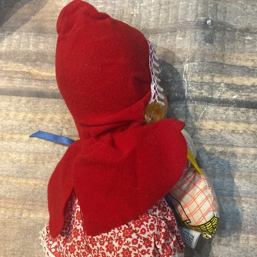 Mattel Vintage Little Red Riding Hood Story Beans 11” Doll - Picture 6 of 11